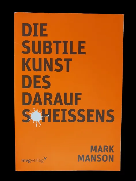 Buchcover – Die subtile Kunst des Draufscheißens von Mark Manson