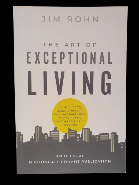 Book cover – The Art of Exceptional Living von Jim Rohn