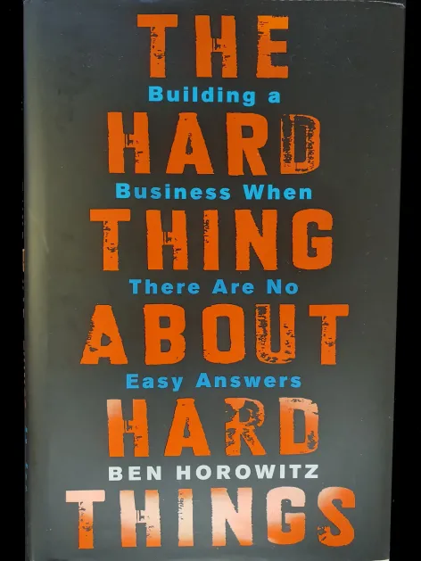 Buchcover – The Hard Thing About Hard Things von Ben Horowitz