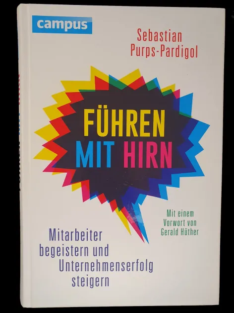 Buchcover – Führen mit Hirn von Sebastian Purps-Pardigol