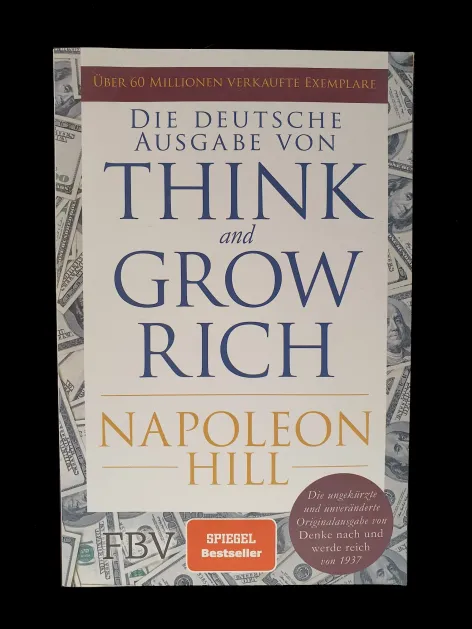 Buchcover – Think and Grow Rich von Napoleon Hill
