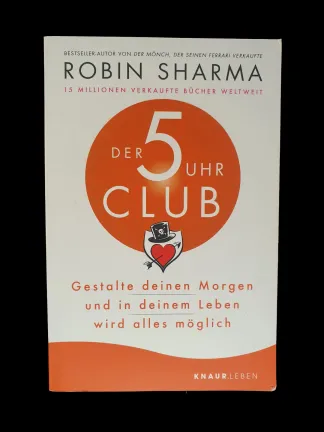 Buchcover - Der 5 Uhr Club von Robin Sharma